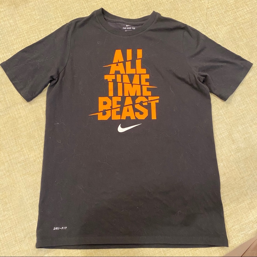 Nike Boys “All Time Beast” DriFit Tee Shirt XL